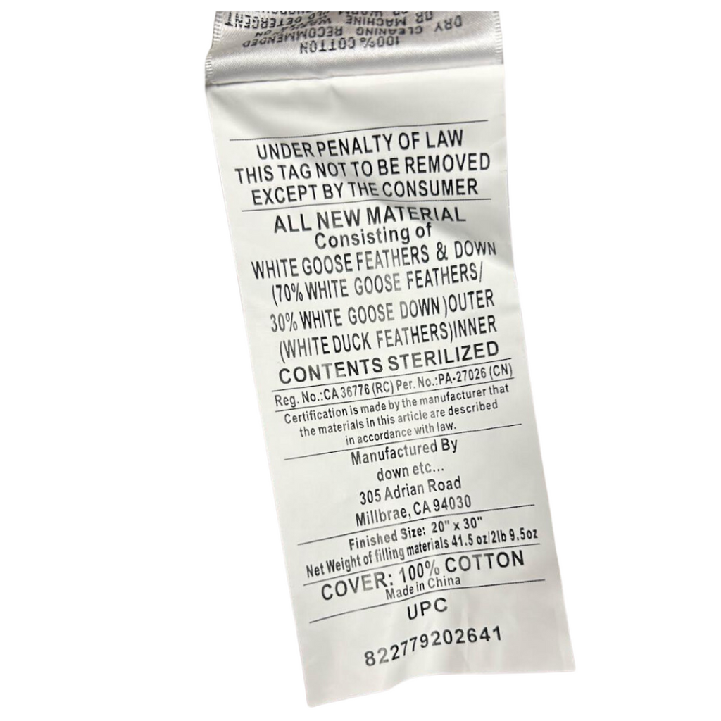 Down Etc. Rhapsody Wrap Down/Feather Pillow Featured at Many Hyatt® H