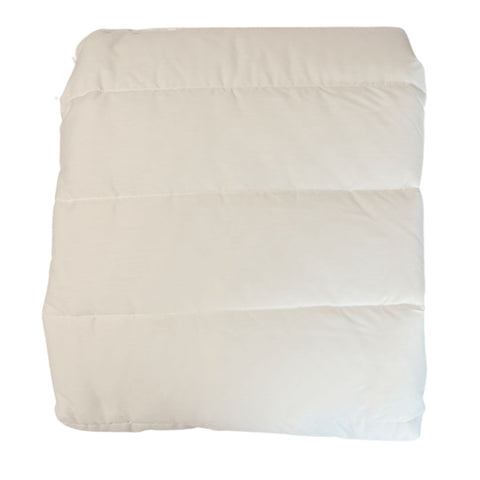 A Final Sale: Encompass Group Double Fill Mattress Pad for comfort on a white background.