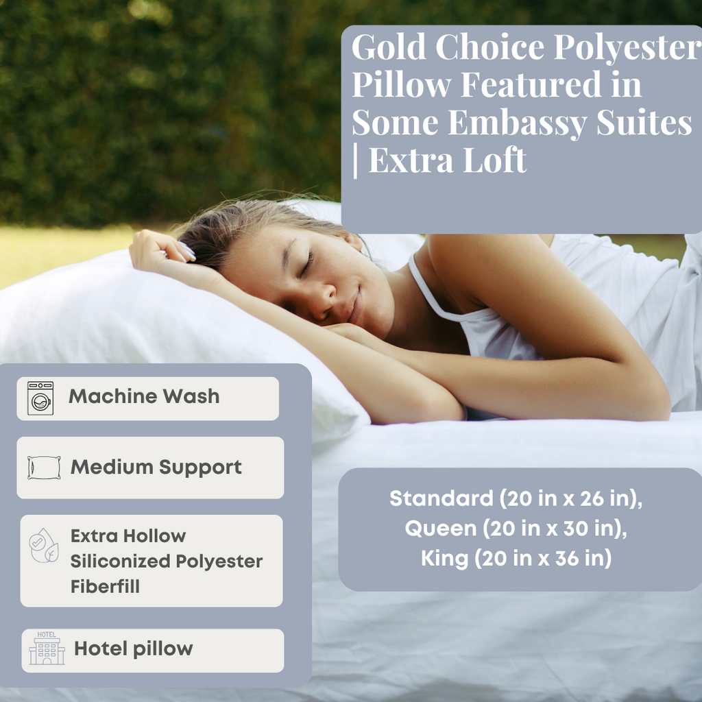 Perfect choice gold outlet pillow