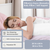 Image shows a woman peacefully sleeping on her side, embracing a white Pillowtex Down Alternative Body Pillow | Soft Support on a bed with a pink headboard. The down alternative body pillow provides soft support and is allergy friendly. Features include dry cleaning recommended, 100% cotton cover, and polyester fill. Dimensions are 20 x 60 inches and 20 x 72 inches.