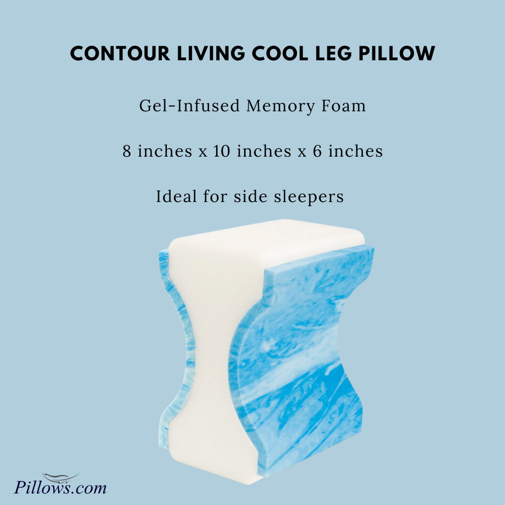 Gel Memory Foam Knee Pillow