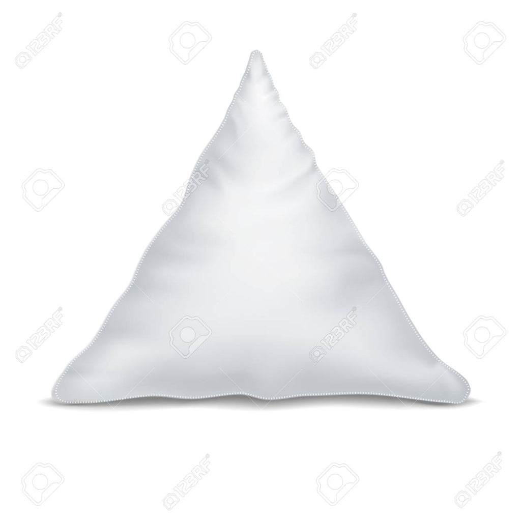 Cotton Covered Box Triangle Pillow Insert/ Pillows/ Down etc