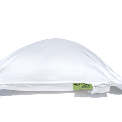 A Pillowtex Green Tag Super Soft Pillow, perfect for stomach sleepers.