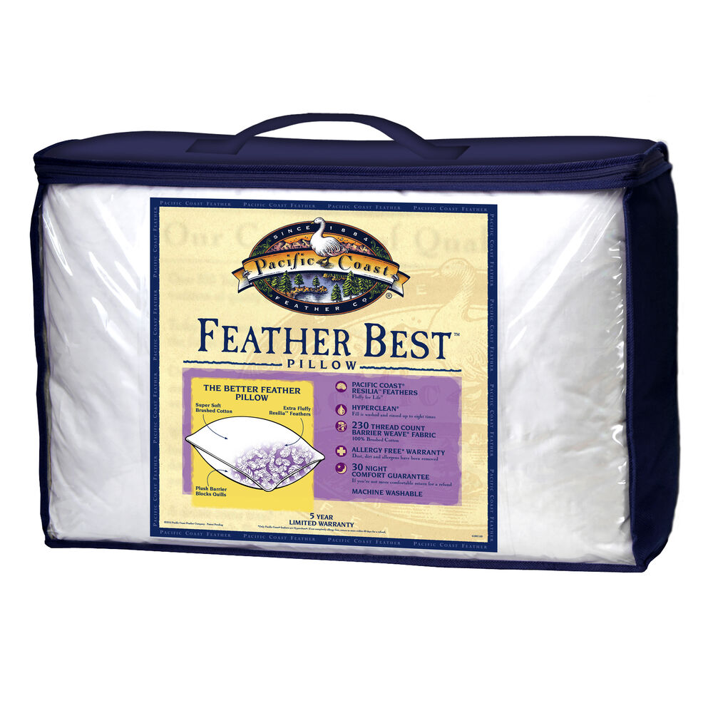 Pacific Coast® Feather Best® Pillow Sleep Better Guarantee