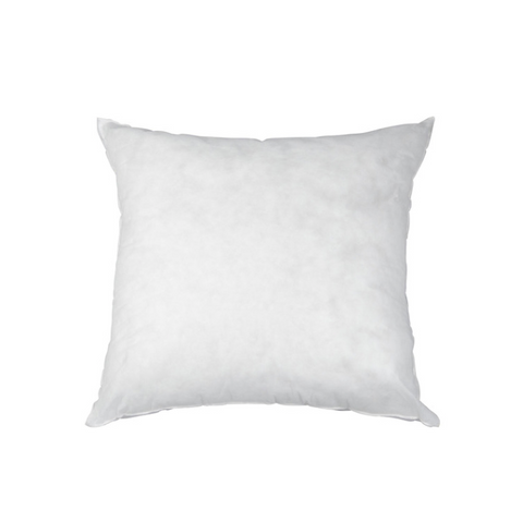 A white Pillow Factory Euro Square Pillow Insert on a white background, perfect for decorating.