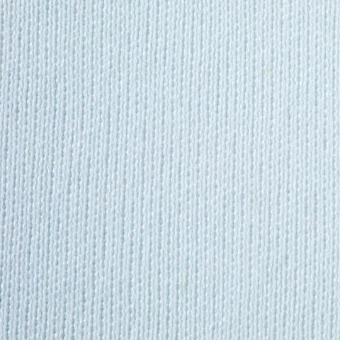 A close up of a light blue Protect-A-Bed Basic Waterproof Pillow Protector.