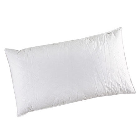 A comfortable Down Etc. Rectangle Pillow Insert | 100% Duck Feather on a luxurious white background.