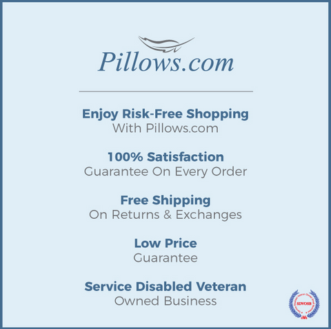 Shop at Pillowtex com for a risk-free shopping experience.