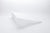 The Sleep Again Pillows Extra-Wide 30” Wedge Pillow, made with firm foam for back and leg support, rests on a seamless white background. Its hypoallergenic triangular design slopes gradually from left (highest) to right (lowest).