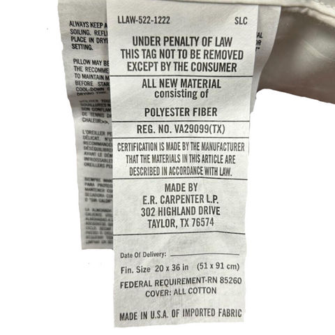 Carpenter Co. Beyond Down Synthetic Bed Pillow Pillows