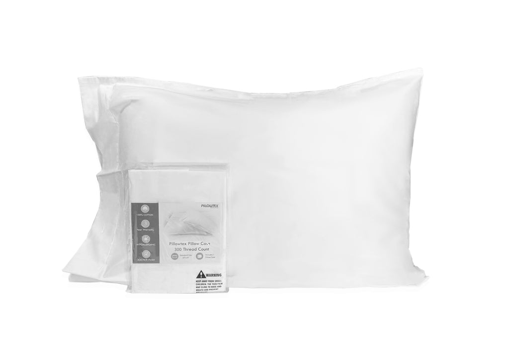 Pillowtex Cotton Pillowcase Set (Includes 2 Pillowcases)
