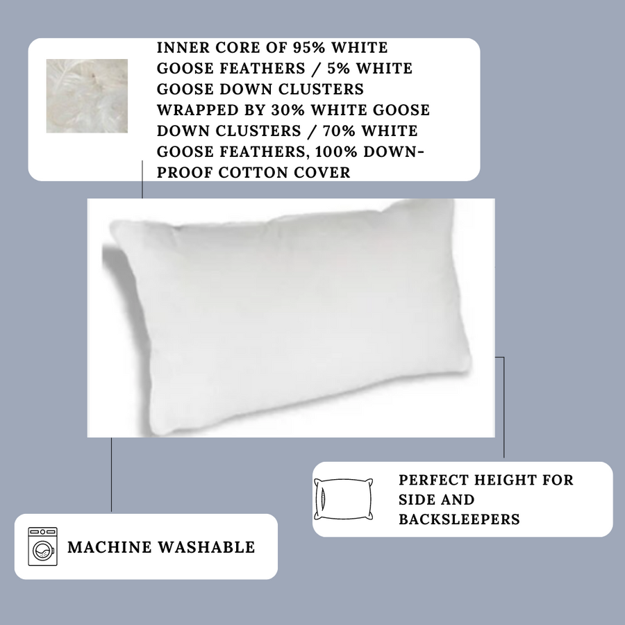 Down Etc. Rhapsody Wrap Down/Feather Pillow- Featured at Many Hyatt® H ...