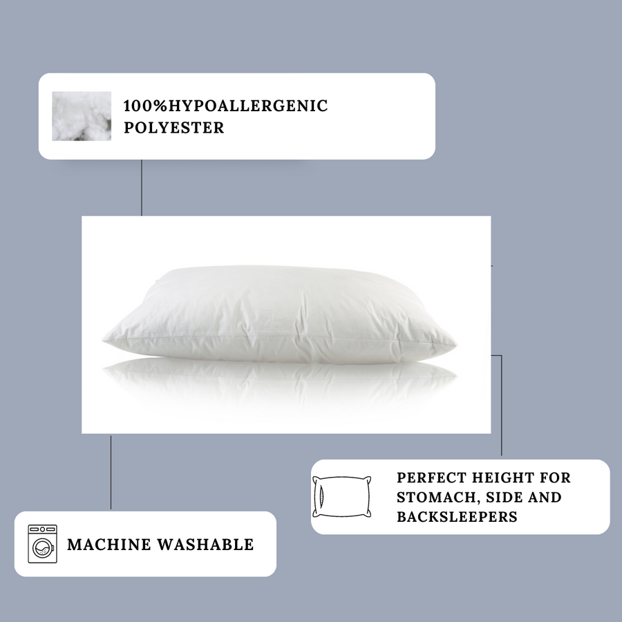 Envirosleep Dream Surrender Polyester Pillow Medium Support