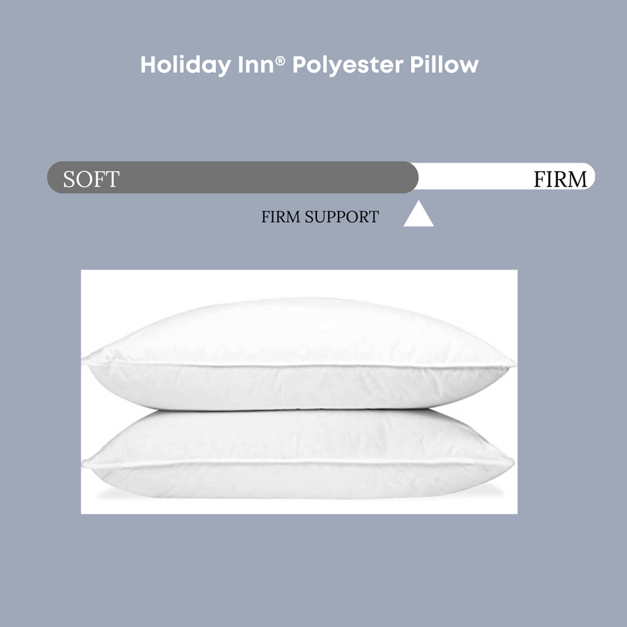 Holiday Inn® Polyester Pillow Firm Support