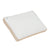 The La-Z-Boy Hybrid Bliss Memory Foam Pillow is rectangular with a white, moisture-wicking cover and beige sides, shown at an angle on a plain white background. A small tag with blue text is visible on one corner; the pillow looks soft and gently raised at the edges.