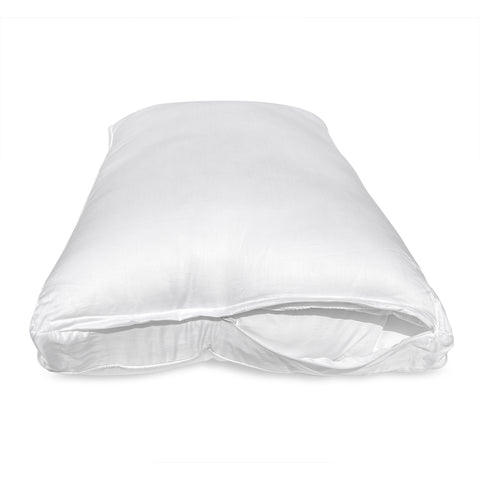 A Carpenter Co. Dual Layered Comfort Pillow | Extra-Firm Support on a white background.