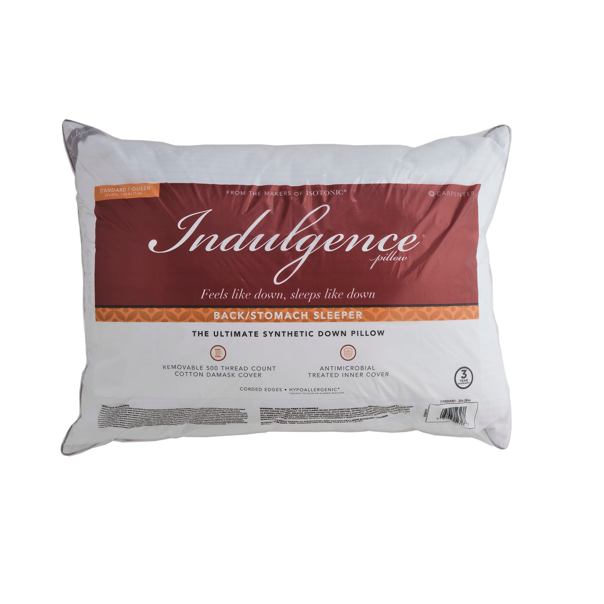 Carpenter Co. Indulgence Synthetic Down Pillow - Thumbnail 5