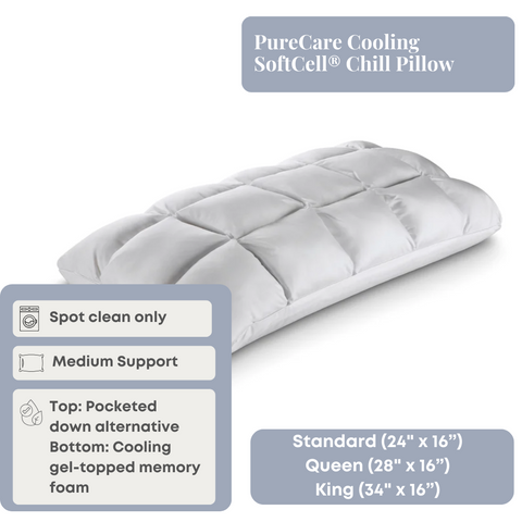 Purecare plush deals pillow