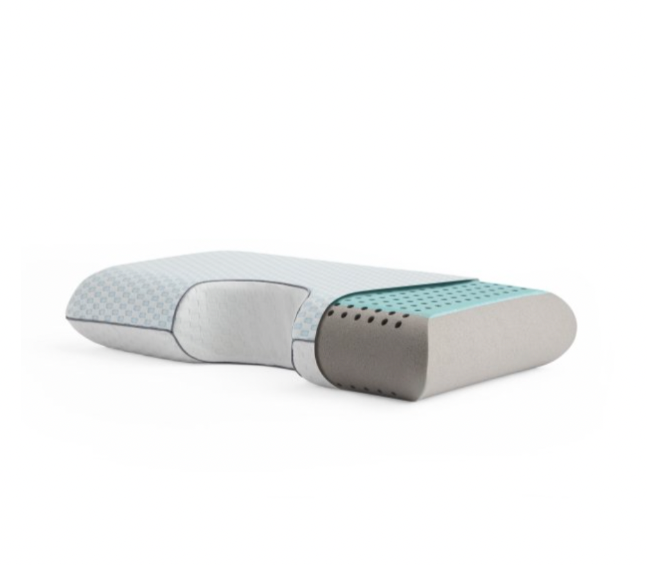 Malouf Bamboo Charcoal Pillow + Cooling Cover