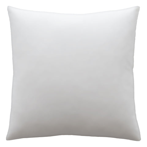 A white square Pacific Coast Feather Pillow Insert | 100% Duck Feather on a white background by Keeco.