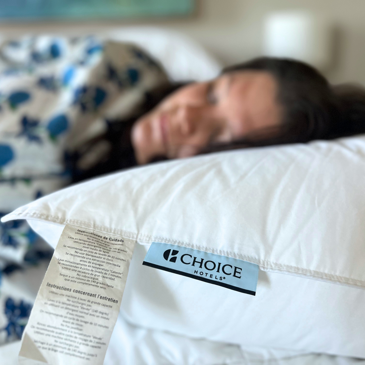 Blue Label Firm Pillow | Featured At Many Choice® Hotel Family of Brands