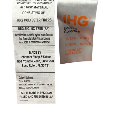 Ihg bedding collection pillows king soft hot sale