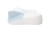 A close-up side view of the Sleep Again Pillows Cervical Memory Foam Pillow for Neck & Shoulder Support, featuring a contoured ergonomic orthopedic design and breathable honeycomb-patterned mesh, set against a plain white background.
