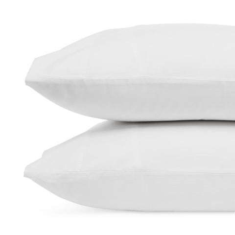 A pair of Delilah Home Organic Cotton Pillowcase Sets on a white background.