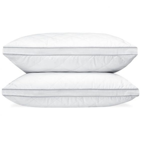 Envirosleep Diamond Support Gel fiber Pillow 1 inch Side Gusset 