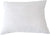 A plain white rectangular pillow from Pillow Factory, the Pillow Factory® 75/25 Duck Feather/Down Pillow, offering medium firm support, is pictured against a white background. The pillow appears to be of standard sleeping size with smooth fabric and subtle creases, giving it a soft and comfortable appearance. The simplicity of the design suggests it could fit well in various bedding styles.