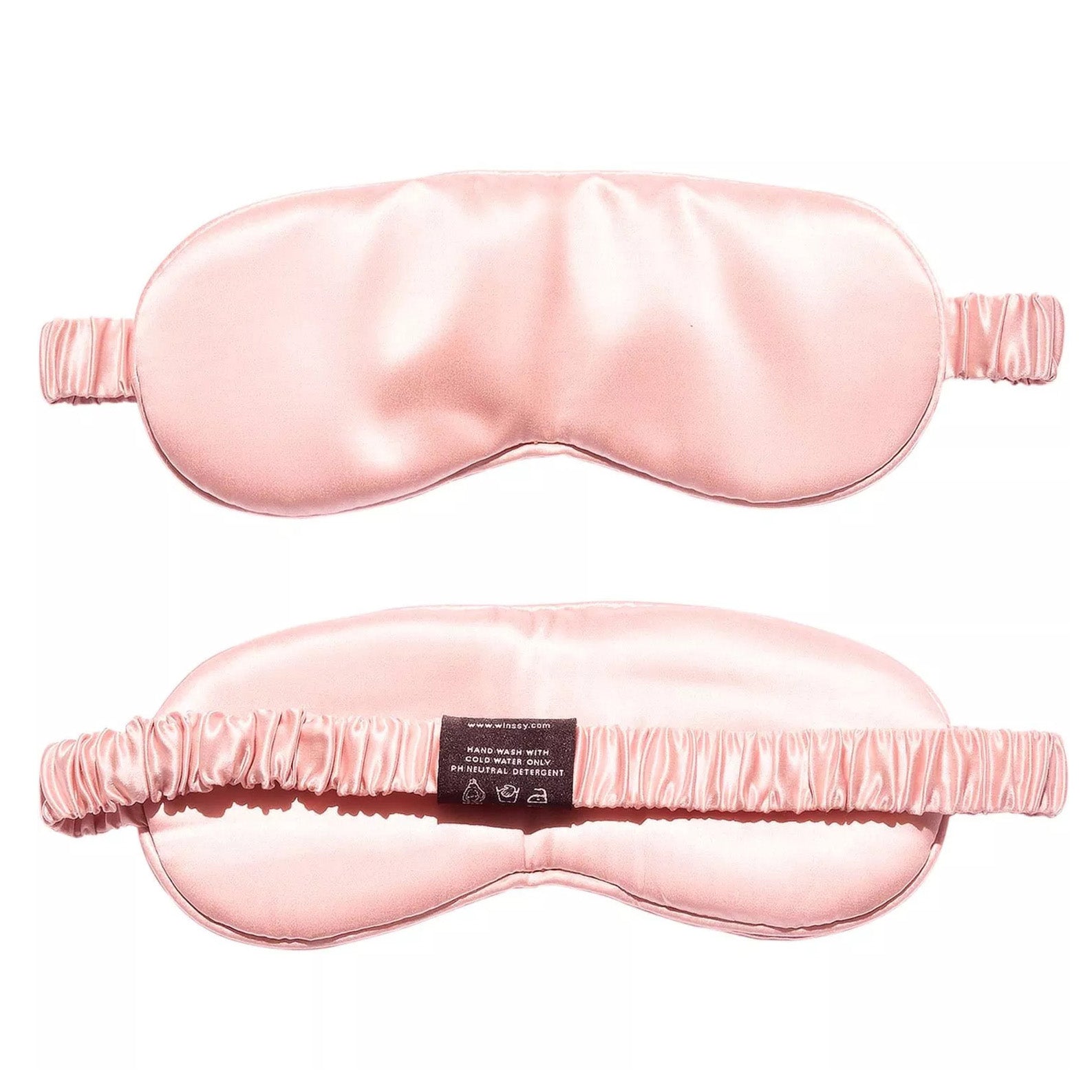 LULUSILK Mulberry Silk Sleep Eye Mask & Blindfold with Elastic  Strap/Headband, Soft Eye Cover Eyeshade for Night Sleeping, Travel,  Nap(Pink)