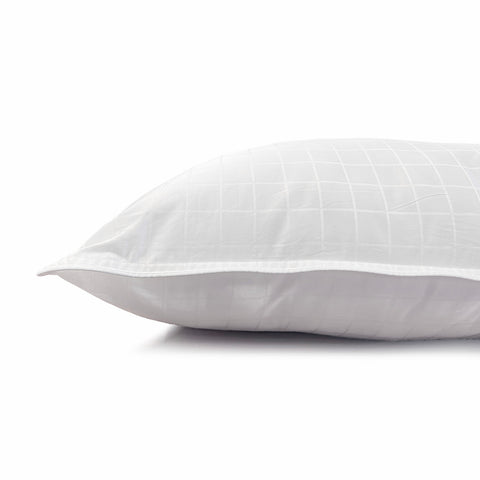  Carpenter Beyond Down synthetic pillow checkered depth 