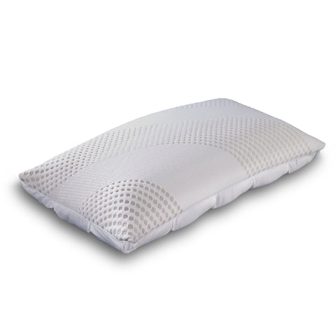 A white PureCare SoftCell Select Pillow on a white background.