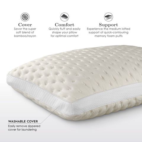 PureCare<sup>®</sup> Bamboo Memory Foam Pillow