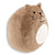 A children's gift, this Squishy Polyester Cat Pillow with Tail & Ears | Purr-cilla The Cat features quality construction on a white background from Pillowtex.