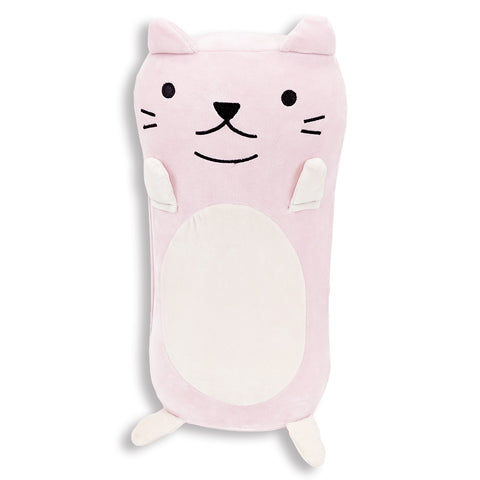 A Memory Foam Cat Pillow, perfect for children's gifts, sitting on a white background.