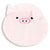 Looking for a cute and cozy pillow for your child? This Round Memory Foam Pig Themed Pillow featuring Olivia The Pig face is perfect to incentivize sleep.