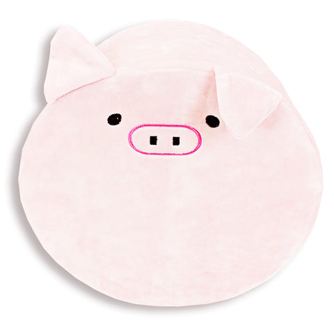 Olivia The Pig Squishy Plush Animal Memory Foam Pillow For Adults And Kids Pink Blush Fun Gift
