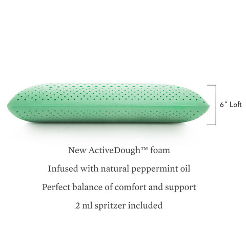 Malouf zoned Active Dough + Peppermint 6 inch loft 