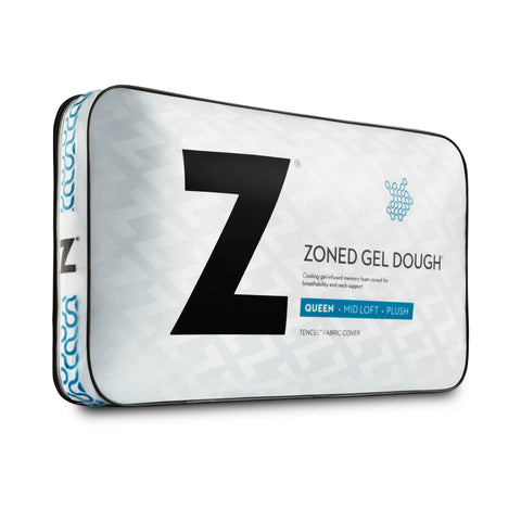 Malouf Zoned Gel Dough Pillow packaging 