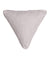 A Down Etc. Decorative Pillow Insert | Pyramid filled with feathers on a white background.