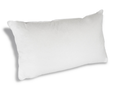 A Down Etc. Decorative Pillow Insert | Rectangle on a white background.