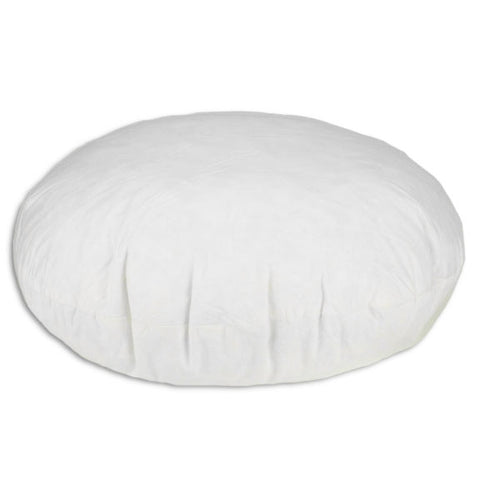 A Down Etc. Decorative Pillow Insert | Circle adds style and comfort to any space with a clean white background.