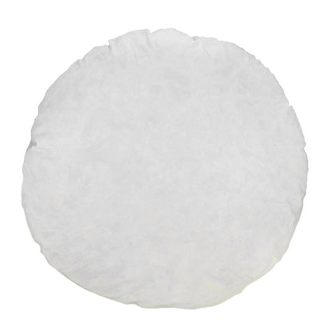 A Down Etc. Decorative Pillow Insert | Circle on a white background adds style to any room.