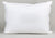 A Down Etc. Fairfax Firm Polyester Pillow on a white background. Designed for side sleepers.