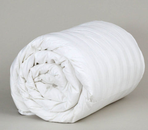 Down Etc. Fall Weight Down Comforter made with baffle channel design to keep the down in place