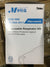 A white box labeled "Final Sale: NIOSH N95 Respirator | Pack of 20 Masks" with a blue and white design, containing 20 pieces per pack. The text reads "95% Efficient Protection Against Non-Oil Particulates" and includes model number 9500-N95, TC-84A-5411. It has the logos of "pillowsdotcom," "NIOSH," and "AXE.