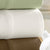 Three Kassatex Bamboo Duvet Cover | White stacked on top of each other.