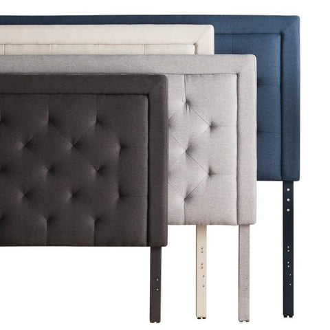 A timeless set of four Malouf Hennessey Headboards in different colors.
