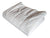 A white Encompass Group Channel Mattress Pad with Anchor Bands | 20 Inch Deep on a white background, filled with polyester fiber.